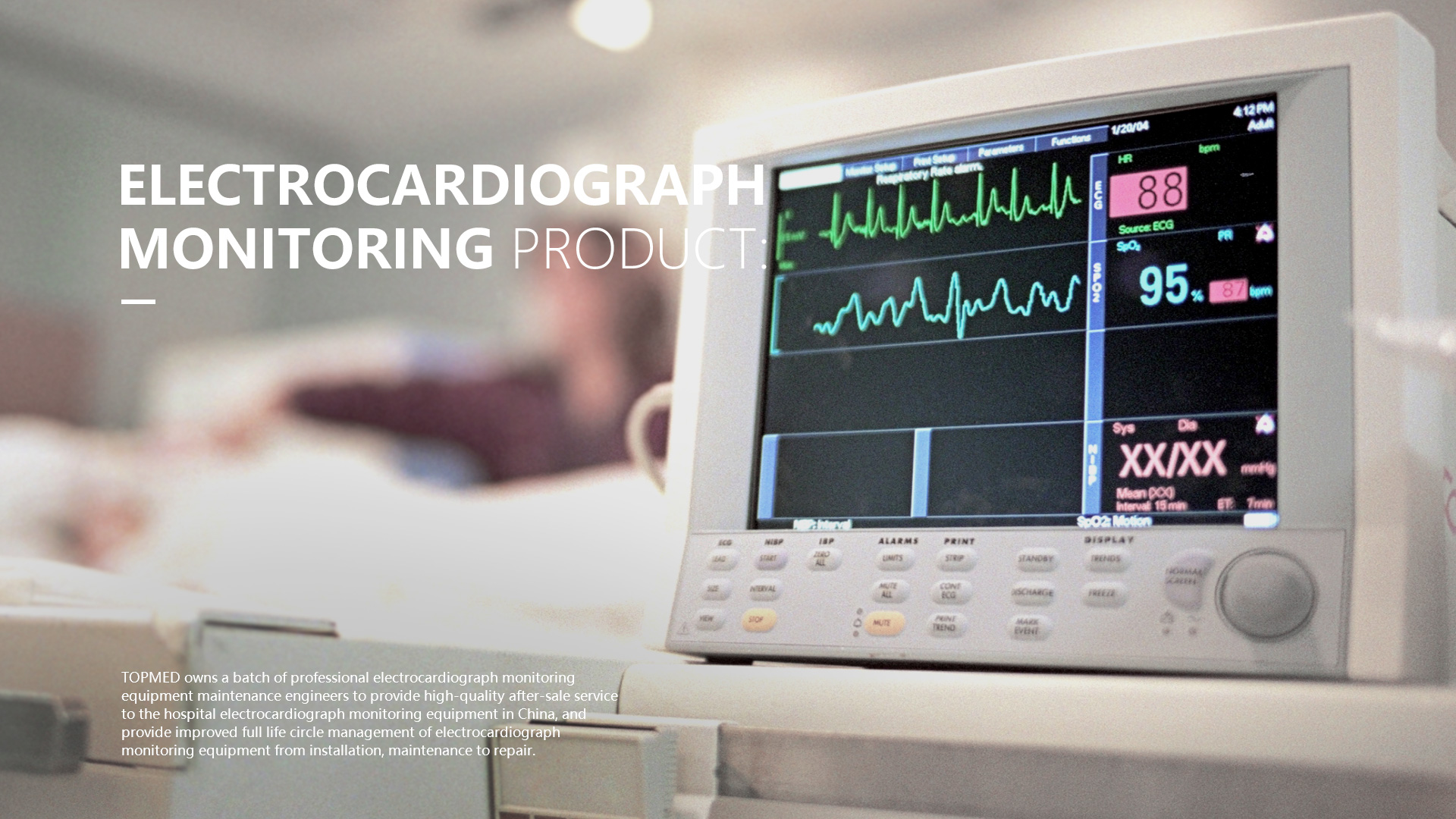 Electrocardiograph Monitor